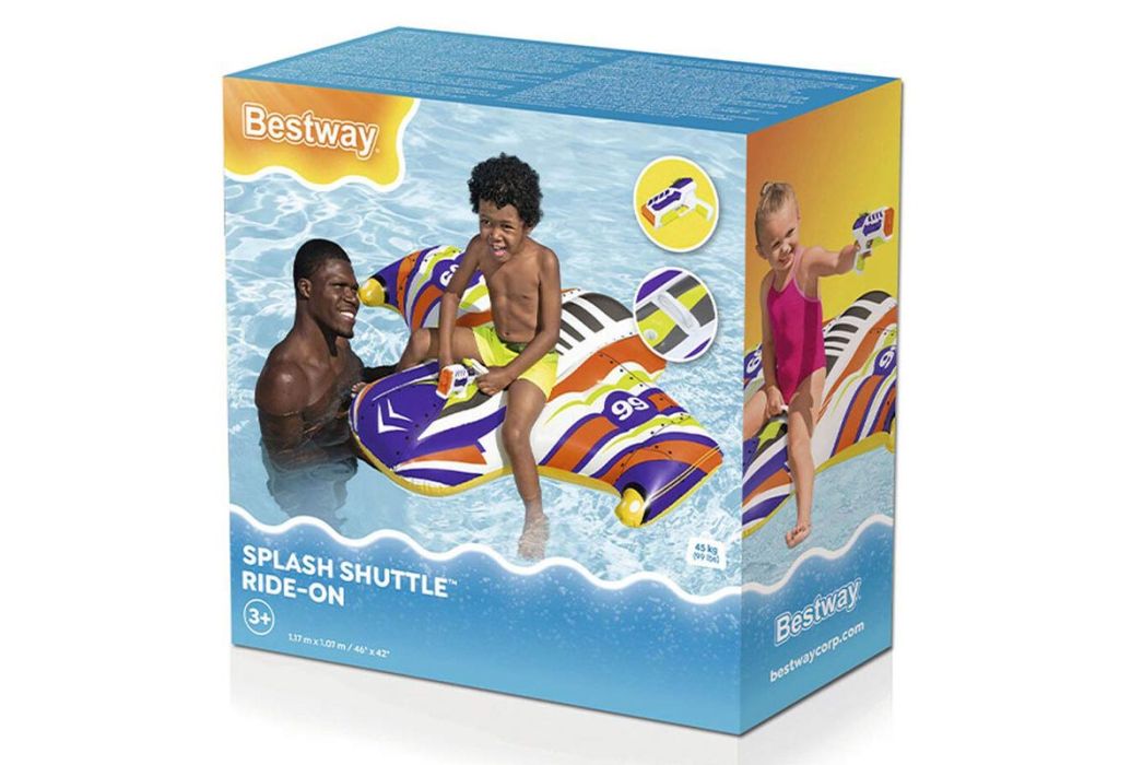 Bestway Splash Shuttle opblaasbaar ruimteschip verpakking