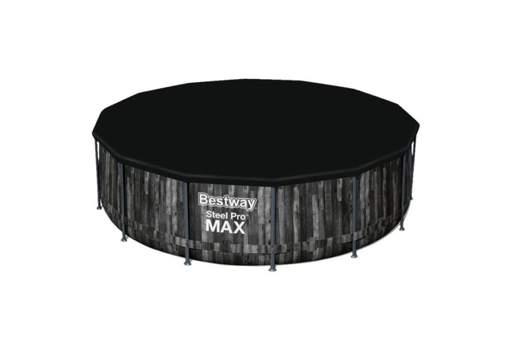 Bestway Steel Pro Max Wood zwembad Ø 427 x 107 cm cover