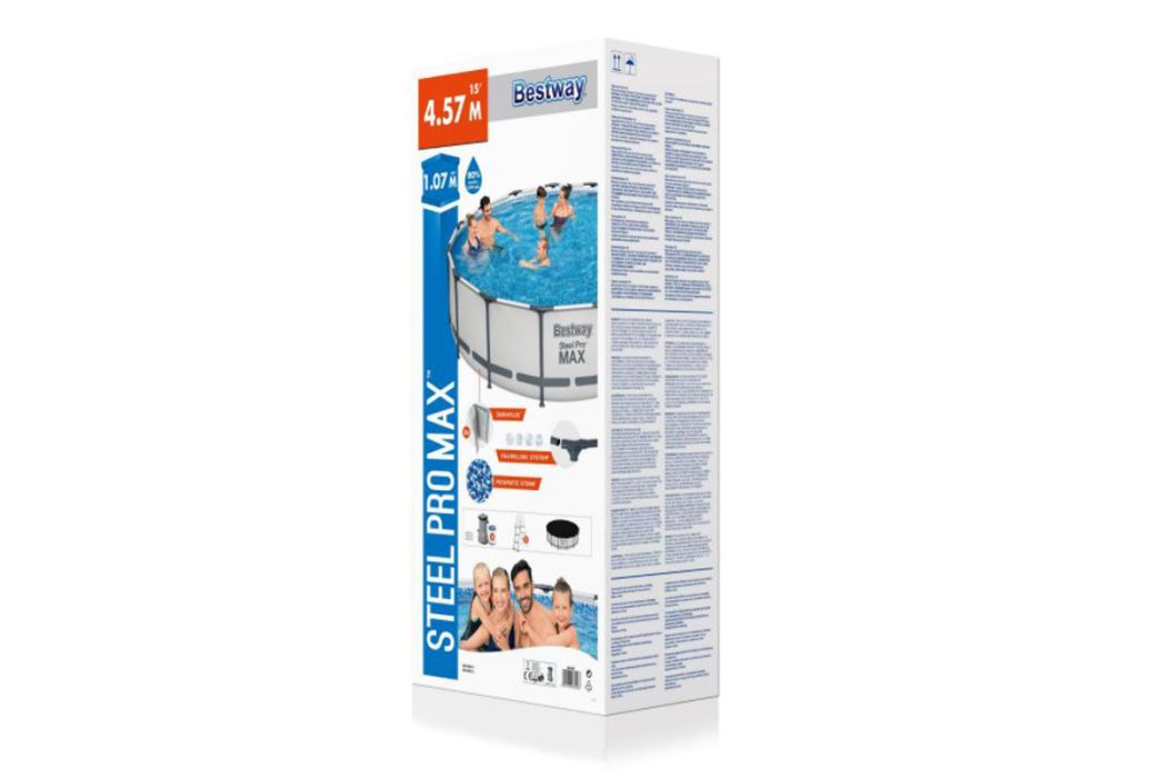 Bestway Steel Pro Max zwembad Ø 457 x 107 cm
