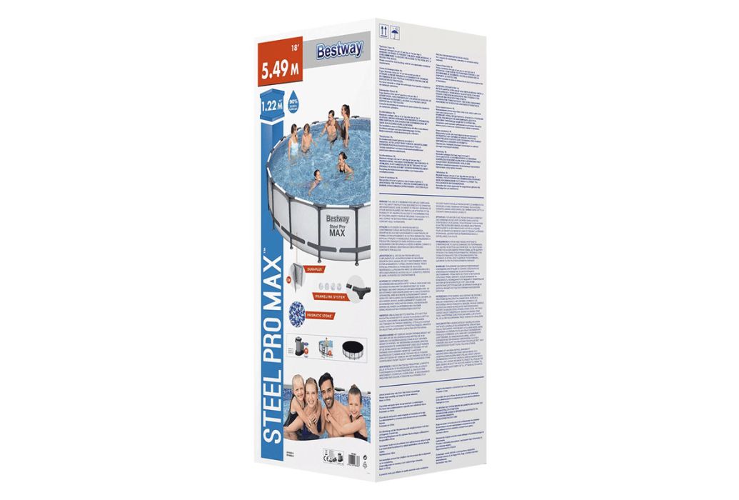 Bestway Steel Pro Max zwembad Ø 549 x 122 cm verpakking