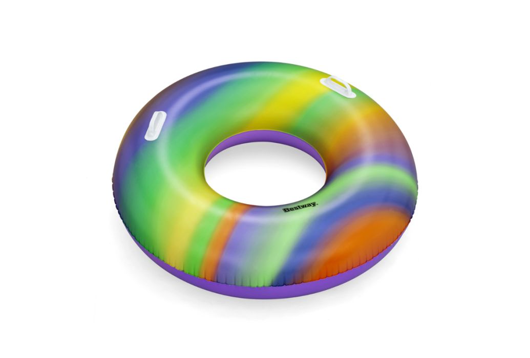 Bestway zwemband regenboog 119 cm 3