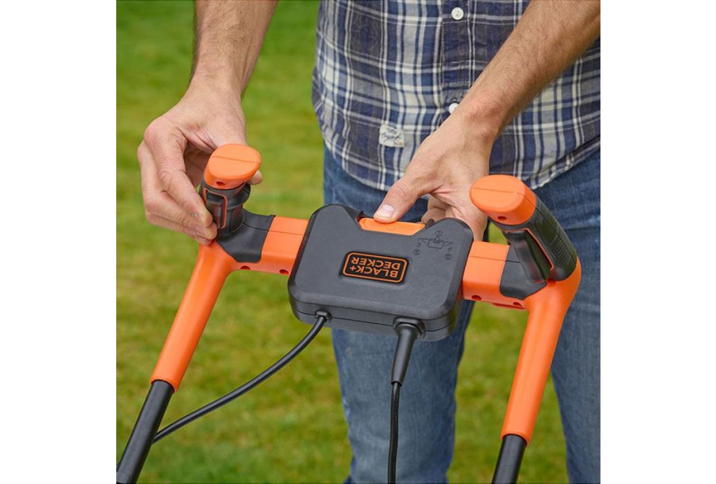 BLACK+DECKER elektrische grasmaaier 1600 W handvaten