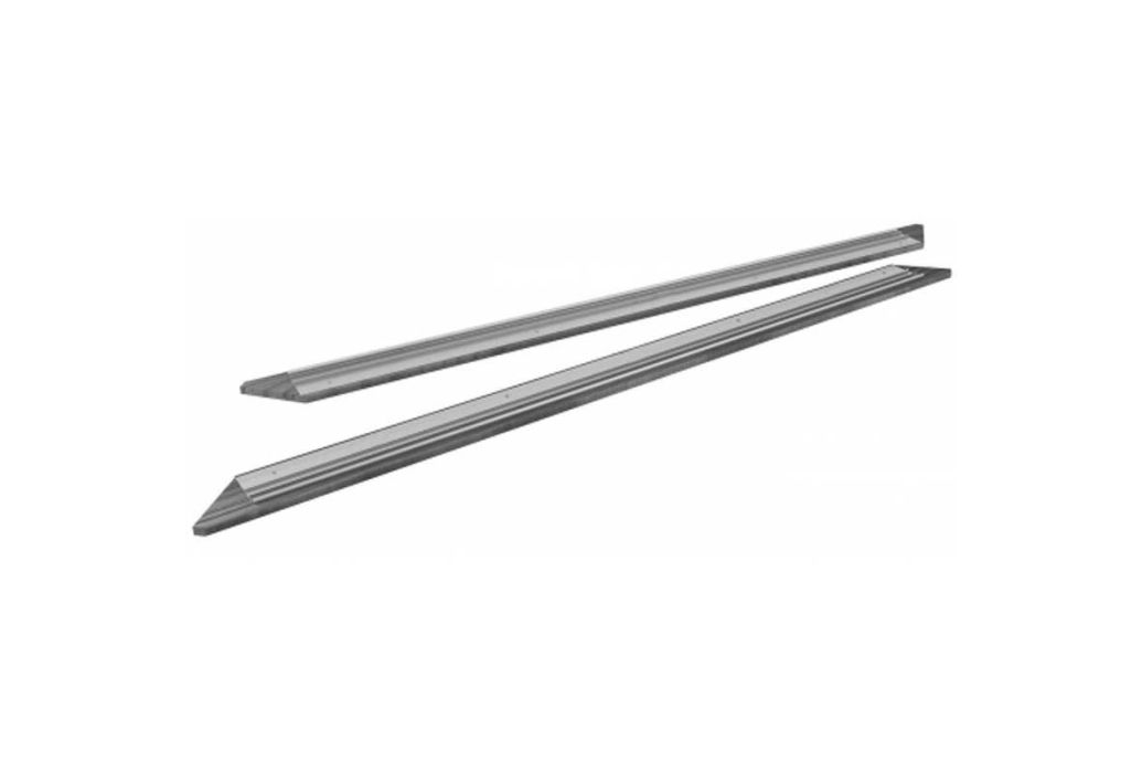 Boordplank, den, met aluminium Hung Pistoche