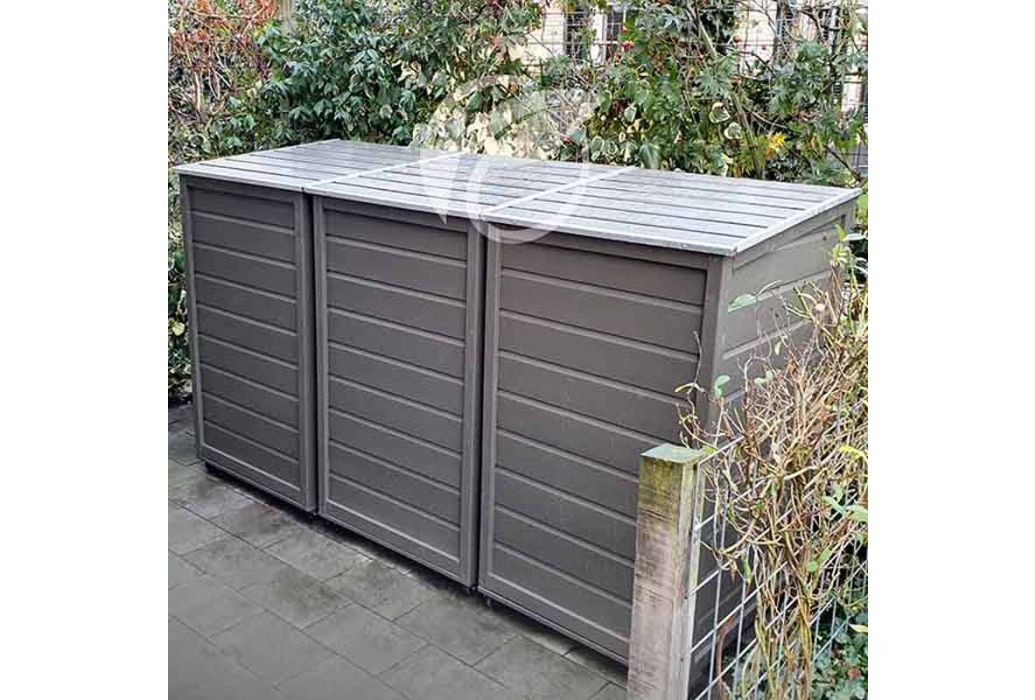 Kliko ombouw voor kliko van 240 liter achterkant