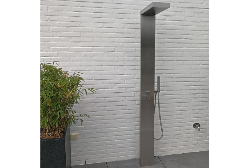 Buitendouche Arcus Single | RVS 304 sfeer 2
