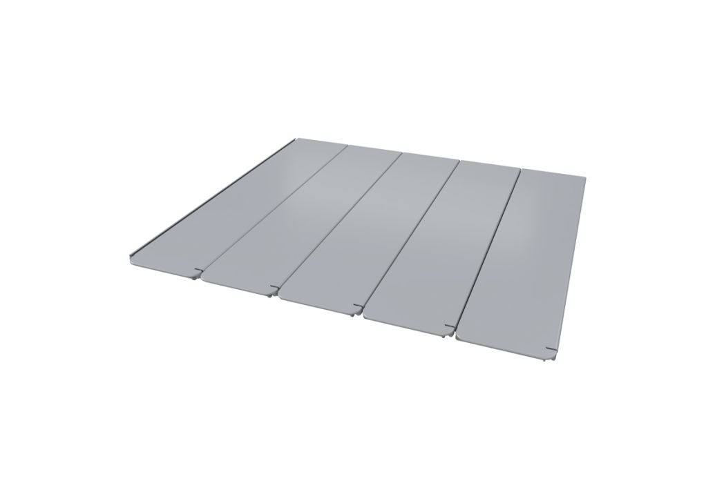 BWT opbouw lamellenafdekking premium grijs