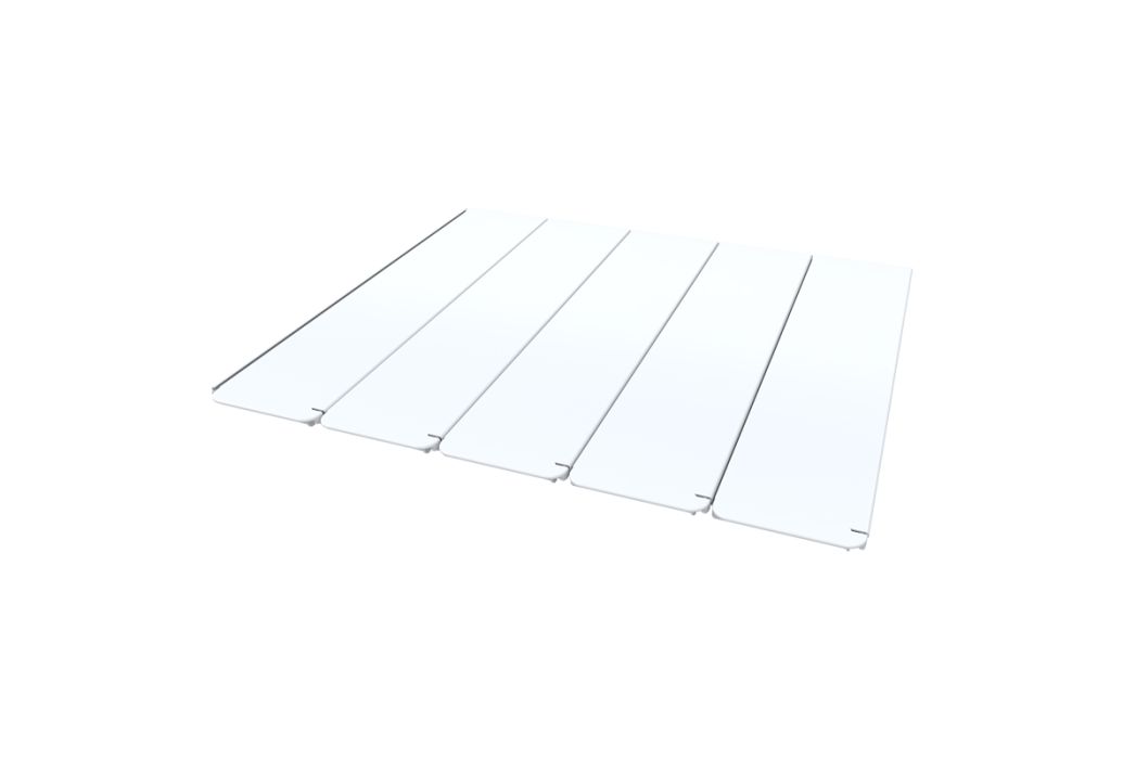 BWT opbouw lamellenafdekking premium wit