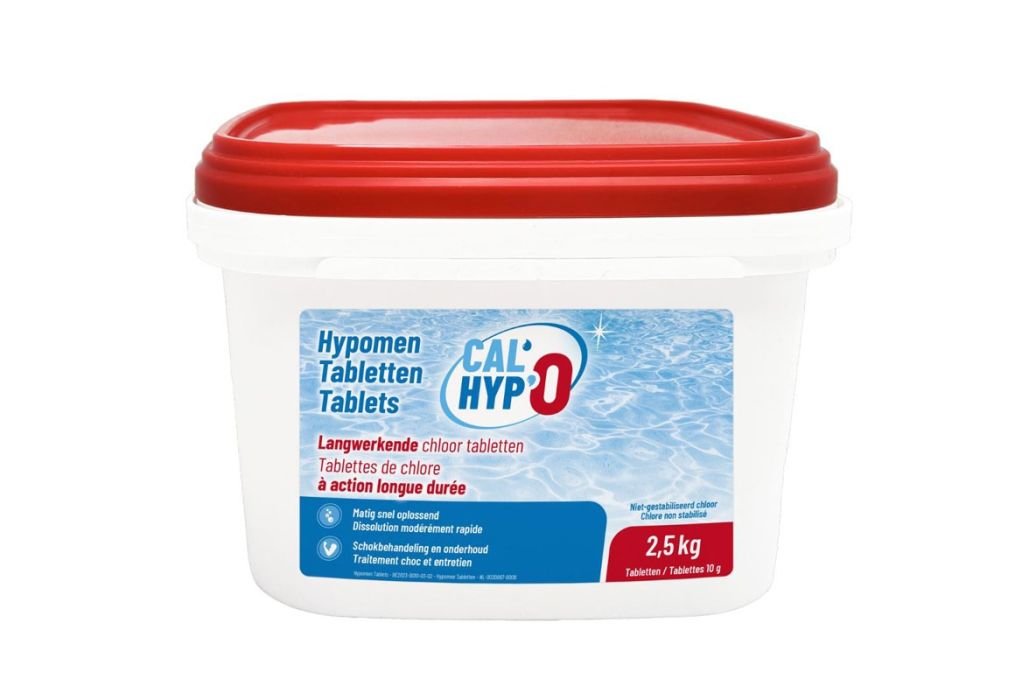 Cal'Hypo chloortabletten 10 gram 2,5 kg