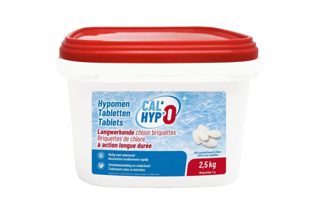 Cal'Hypo chloortabletten 7 gram 2,5 kg