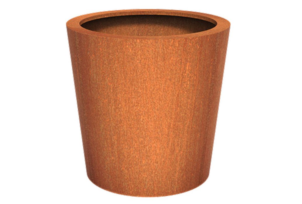 ADEZZ Cortenstaal plantenbak Conic | 100Ø x 100 cm