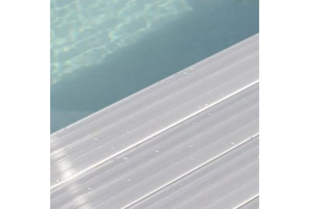 Splash-X Lamellenafdekking Polycarbonaat Solar & Anti-Alg | Zilver voorbeeld