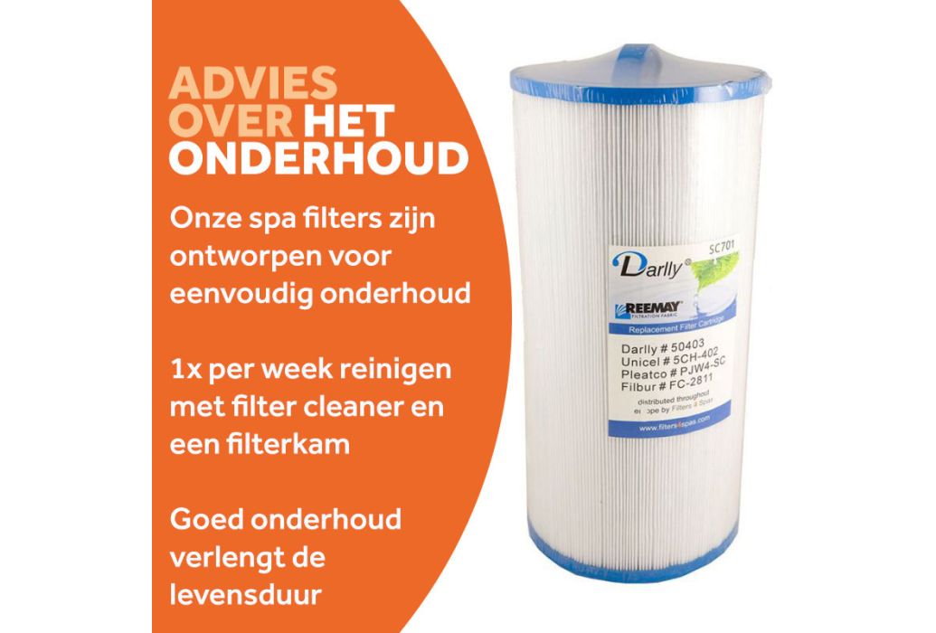 Darlly spa filter SC701 (5CH-402)