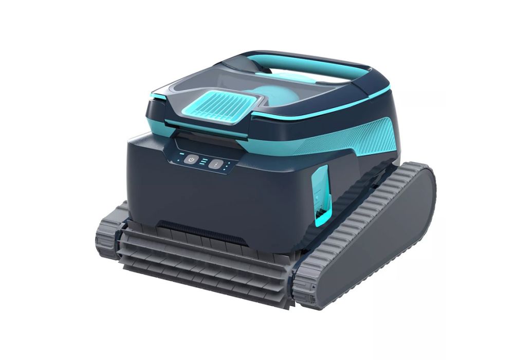 Dolphin Liberty 600 draadloze zwembadrobot acherkant