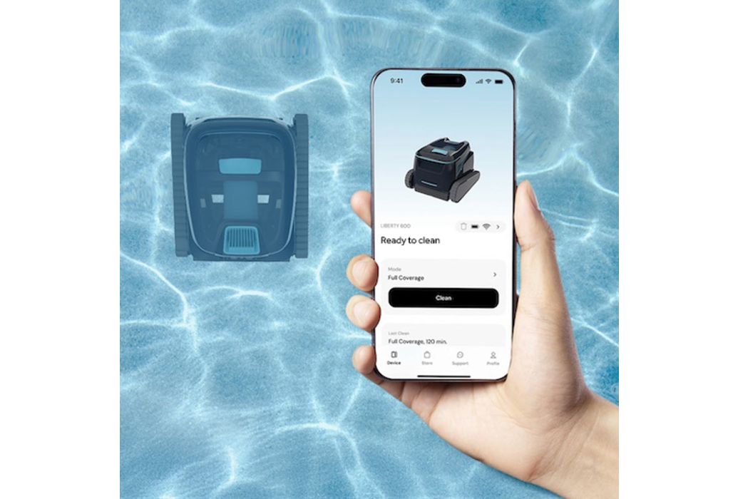 Dolphin Liberty 600 draadloze zwembadrobot Maytronics one app