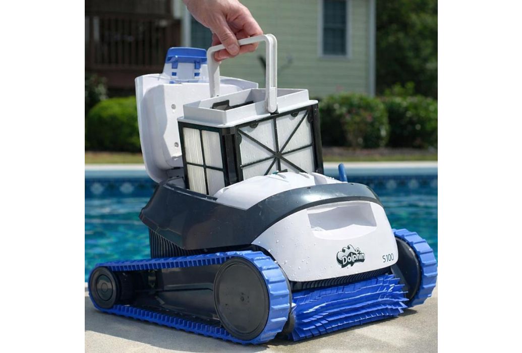 Dolphin zwembadrobot S100 filtermand