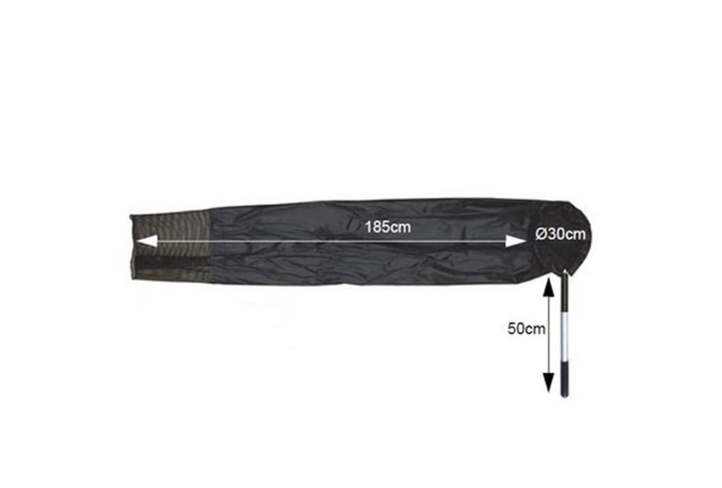 Draagsok XL waterdicht voor koi 185cm / Ø 30cm