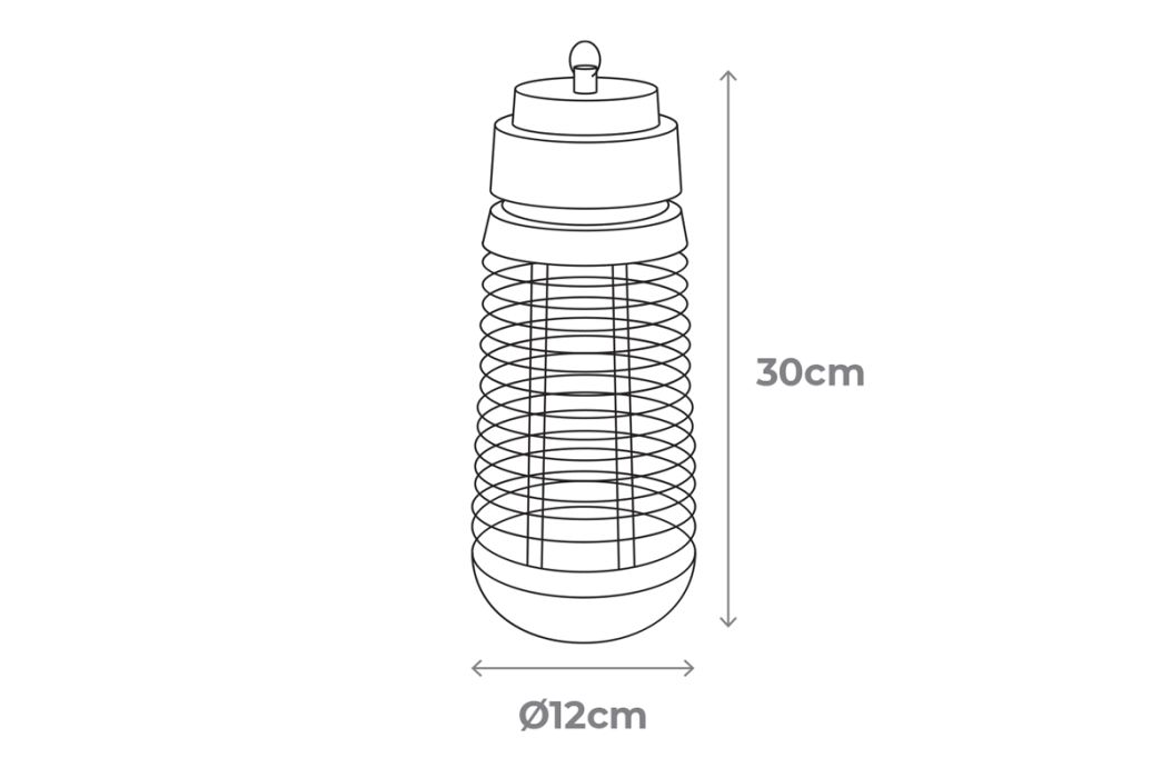 EDM vliegen- en muggenlamp 6W