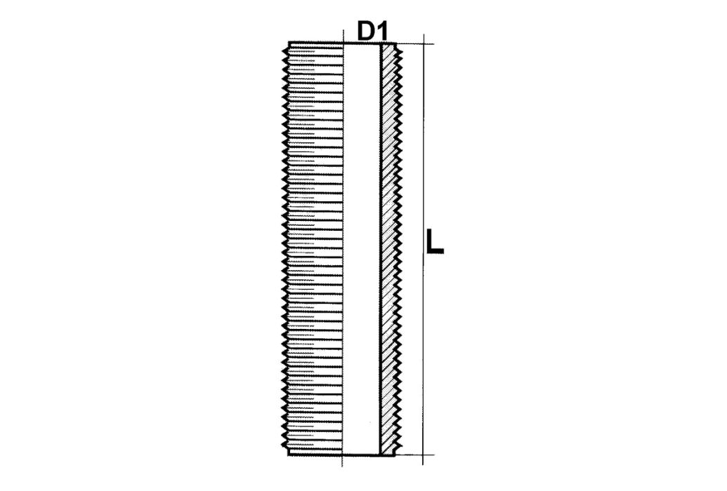 Effast PVC draadeind 2