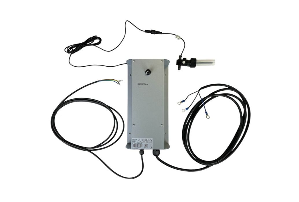 EPS ECO 110 zoutelektrolyse aansluiting