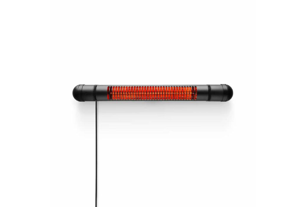 Eva Solo terrasverwarmer met wandbevestiging zwart