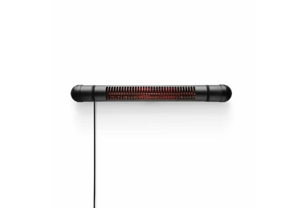 Eva Solo terrasverwarmer met wandbevestiging zwart