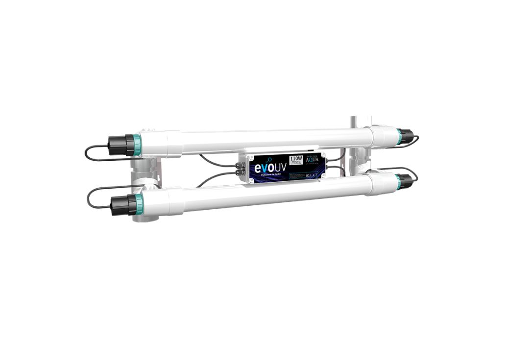 Evolution Aqua EVO UVC unit 110 Watt zijaanzicht