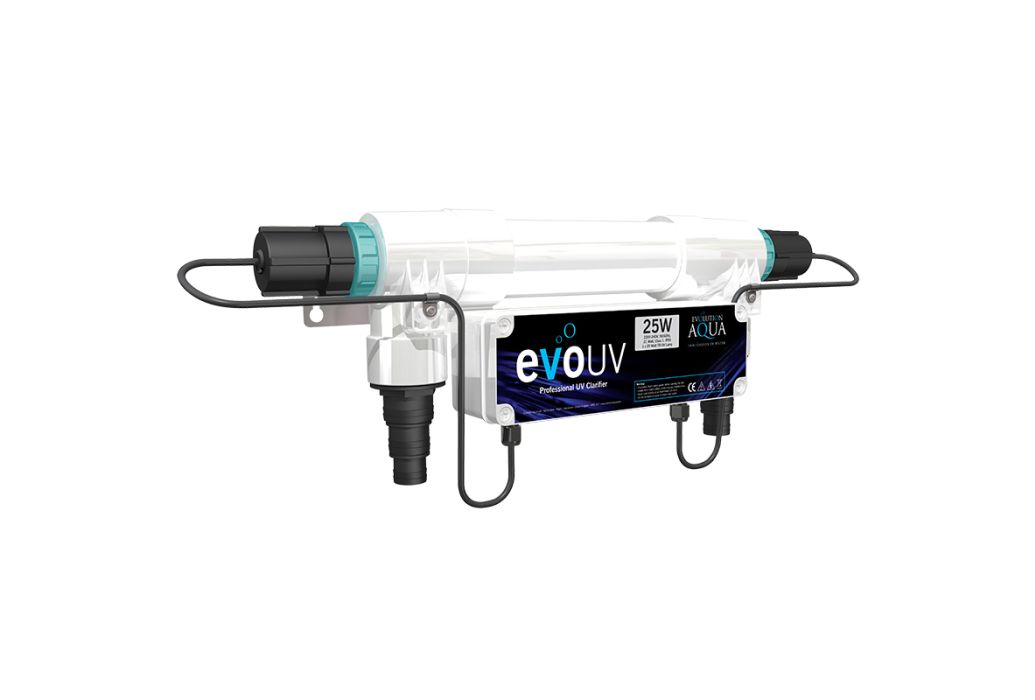 Evolution Aqua EVO UVC unit 25 Watt zijaanzicht