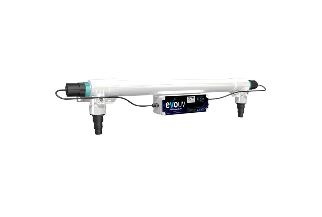 Evolution Aqua EVO UVC unit 30 Watt zijaanzicht