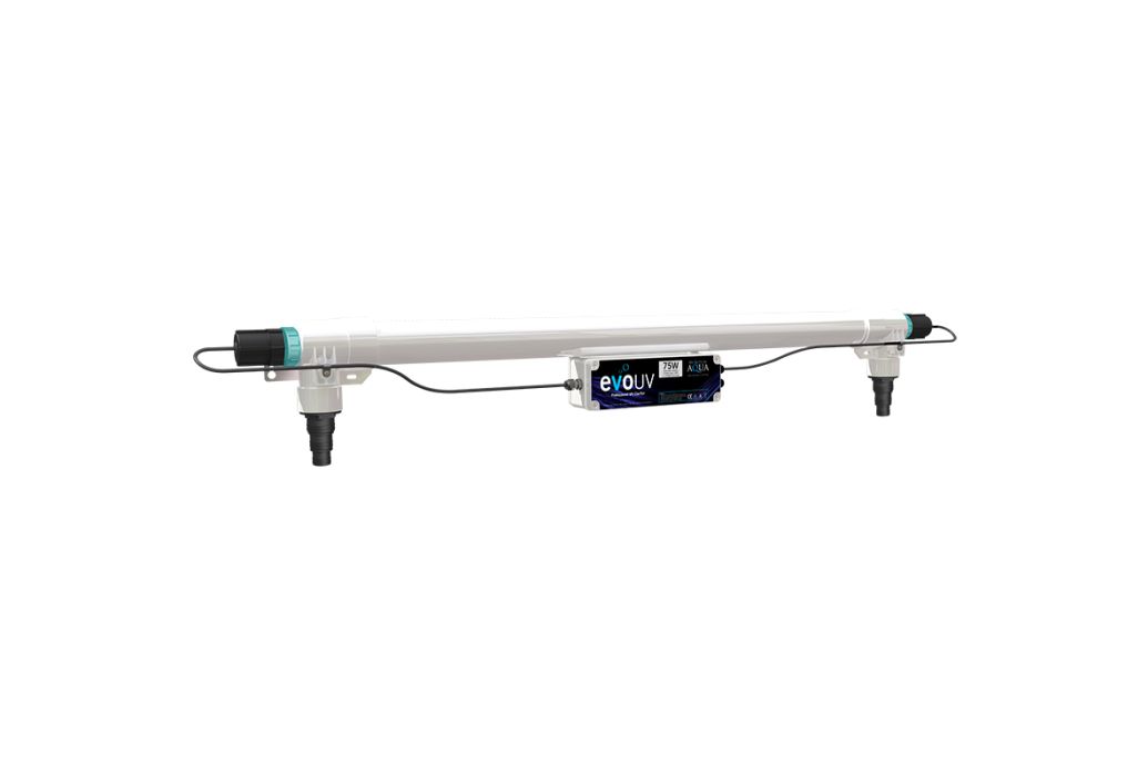 Evolution Aqua EVO UVC unit 75 Watt zijaanzicht