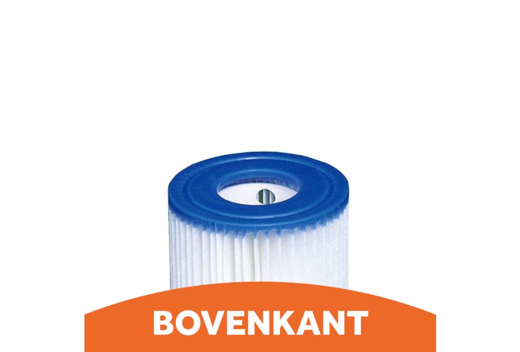 Intex Cartridgefilter (B) los bovenkant