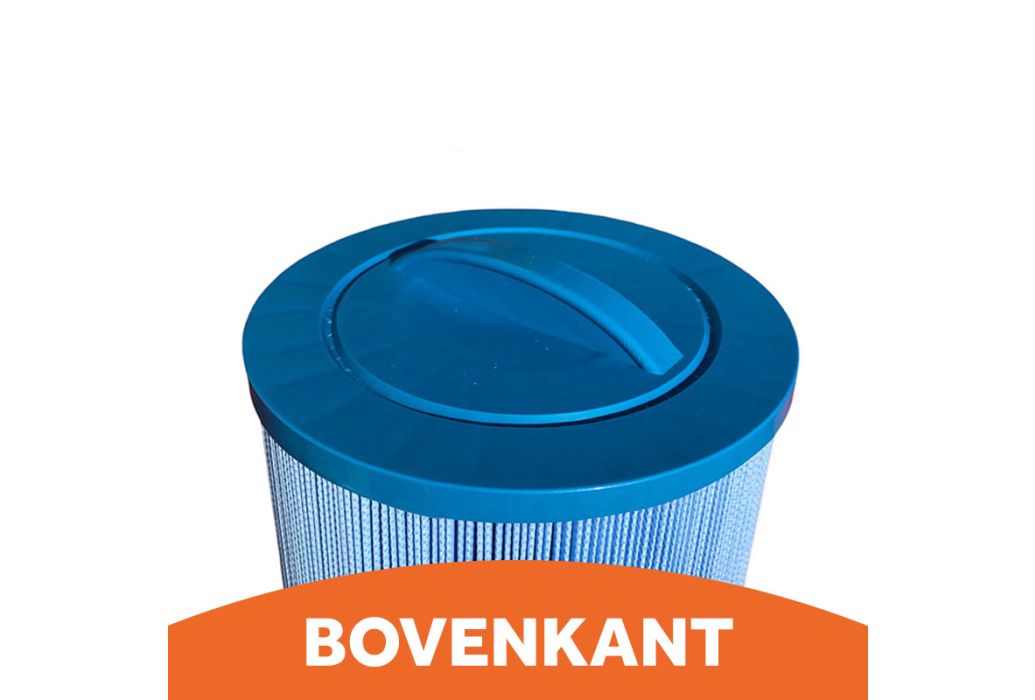 Splash-X microban spafilter bovenkant handvat