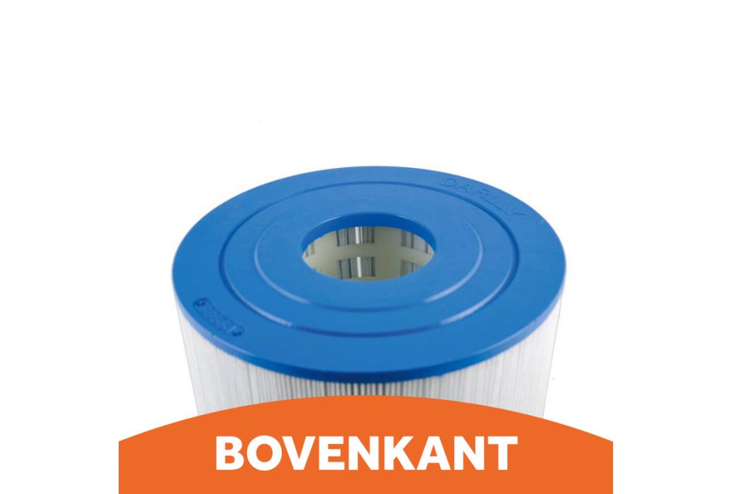 Darlly spafilter bovenkant opening 7,5 cm