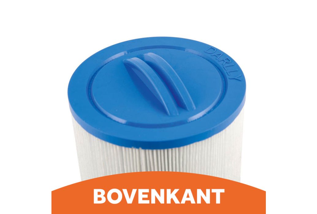 Darlly spafilter bovenkant handvat recht