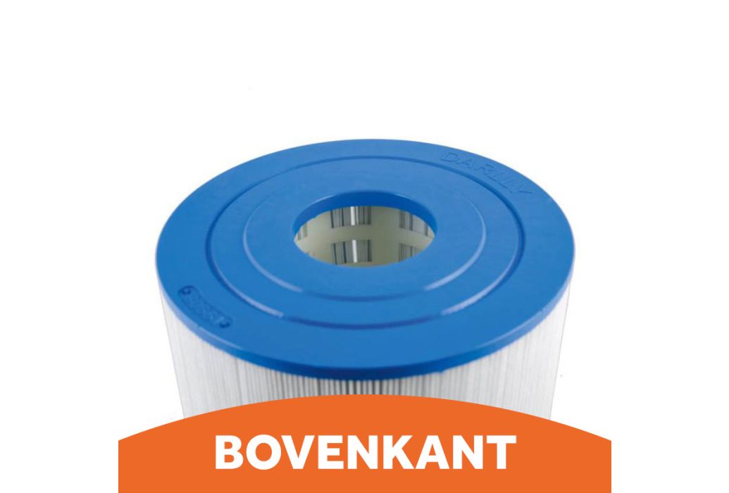 Darlly spafilter bovenkant opening 7,5cm