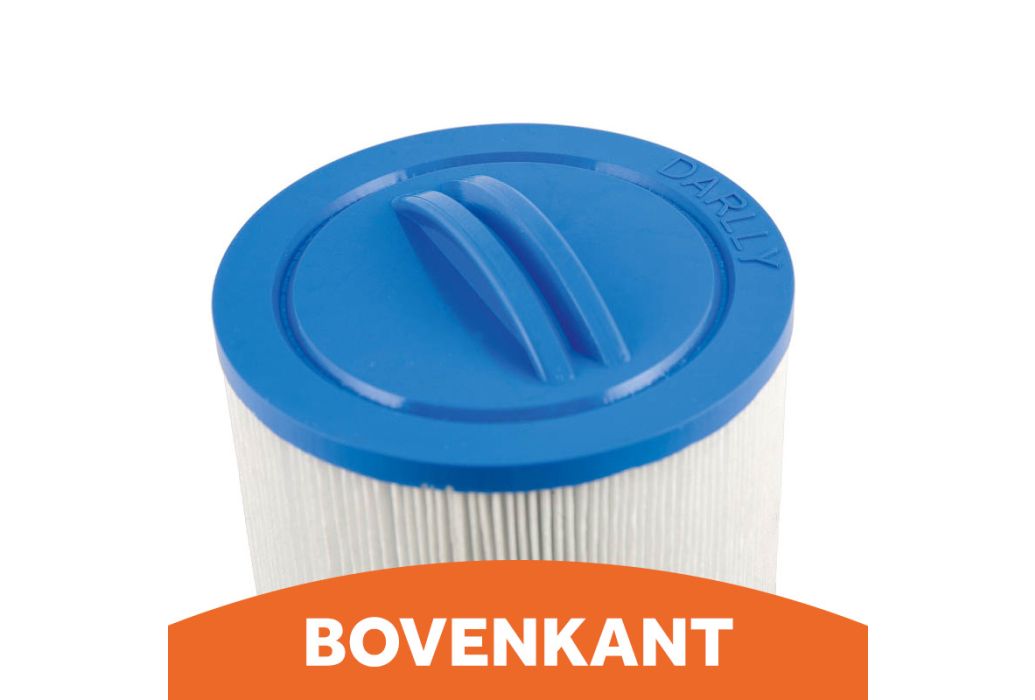 Darlly spafilter bovenkant handvat recht