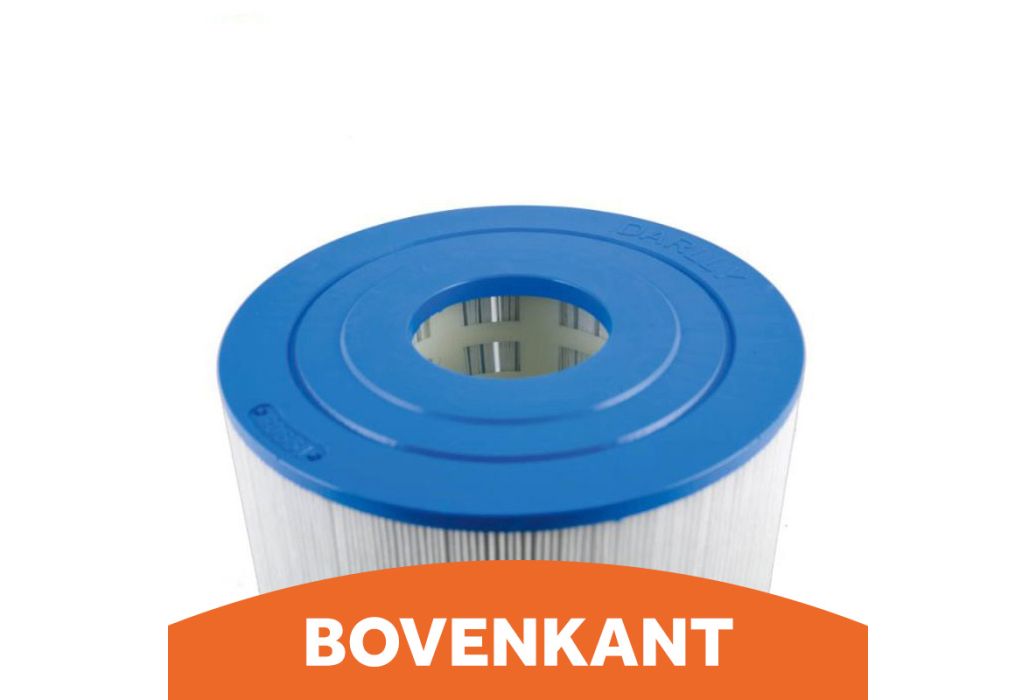 Darlly spafilter bovenkant opening 7,5cm