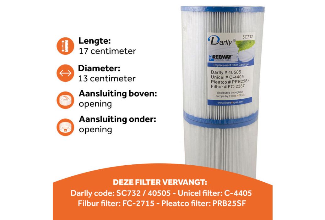 Darlly spa filter SC732 (C-4405)