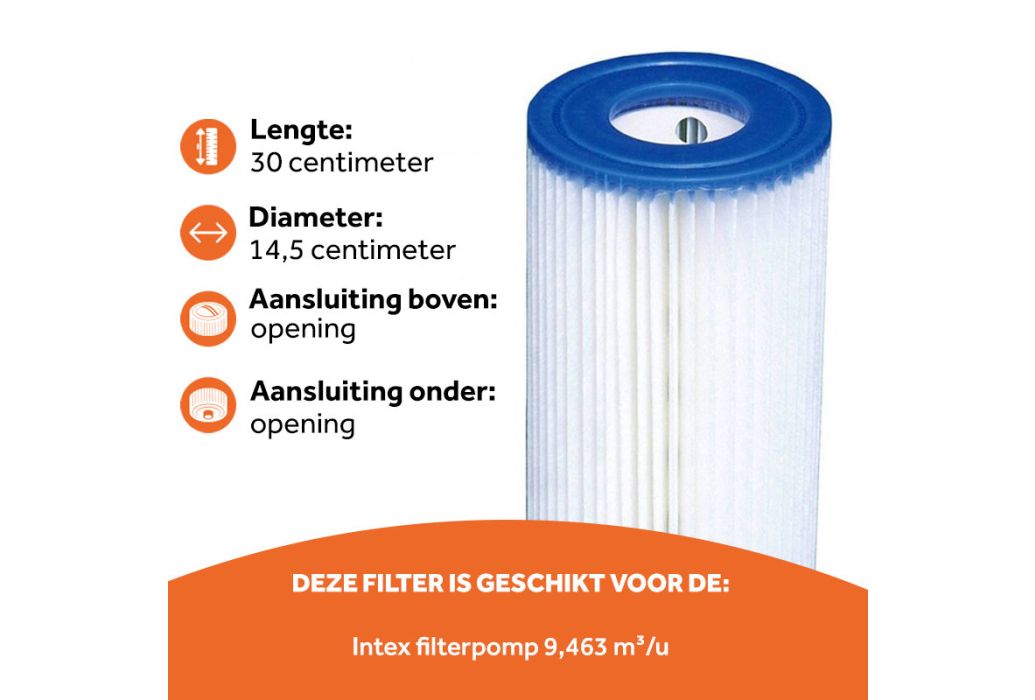 Intex Cartridgefilter (B) los kenmerken
