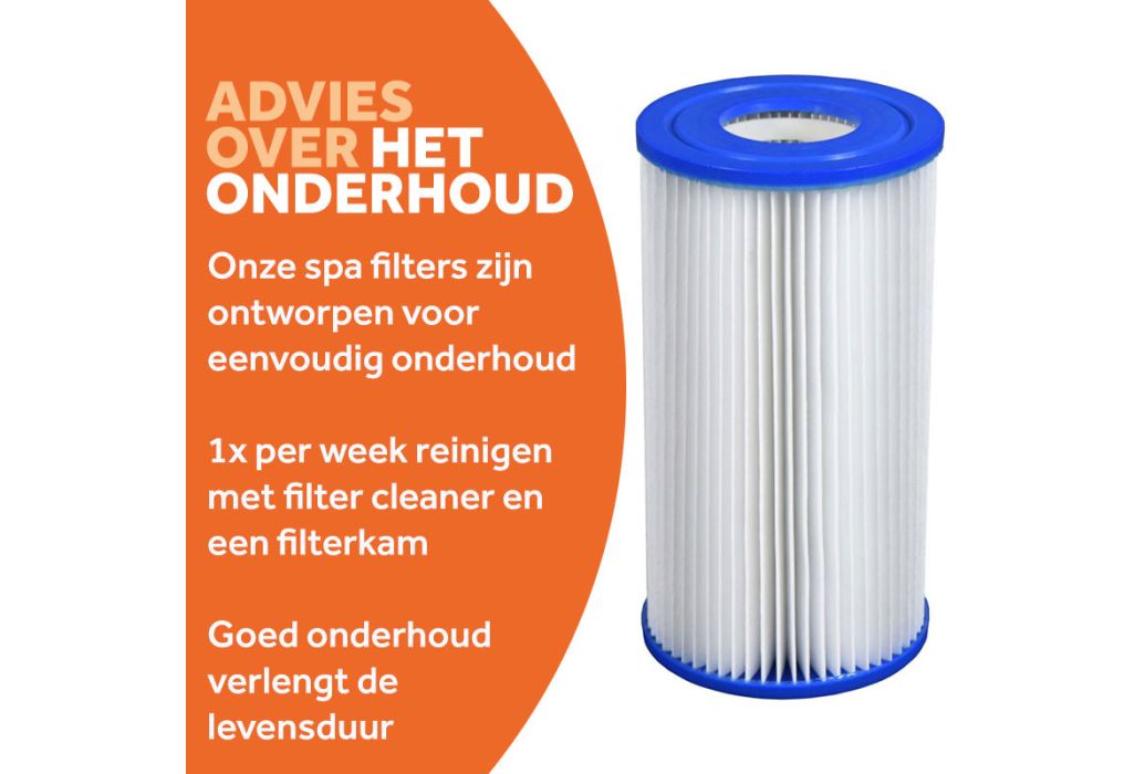 Comfortpool filtercartridge voor Intex filterpompen onderhoud