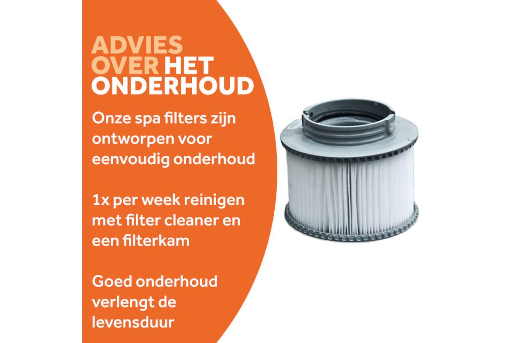 MSpa spafilter 2-pack | 2010-2019 onderhoud