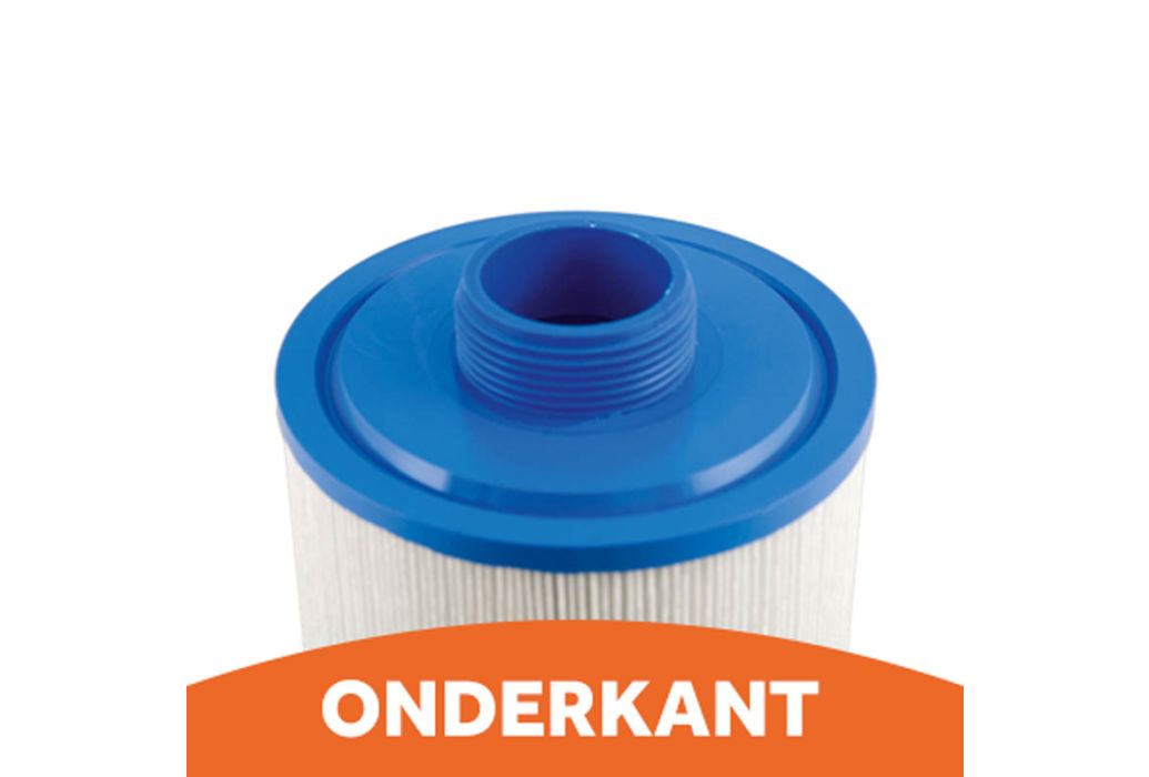 Darlly spafilter onderkant uitwendige schroefdraad fijn 3,8cm