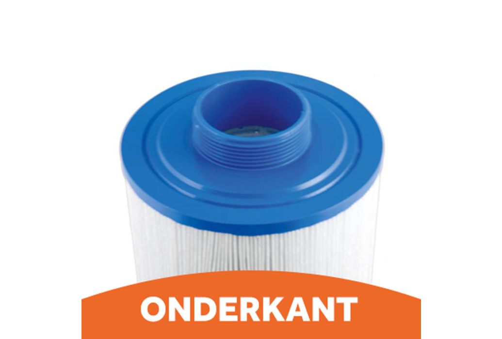 Darlly spafilter onderkant uitwendige schroefdraad fijn 5cm