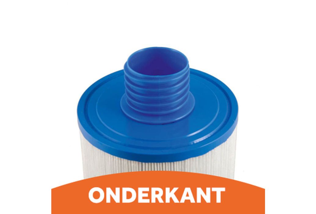 Darlly spafilter onderkant uitwendige schroefdraad lang 3,8cm