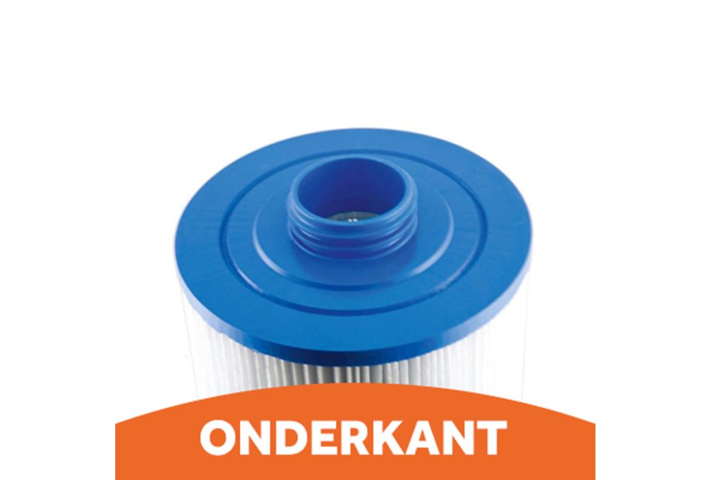 Darlly spafilter onderkant uitwendige schroefdraad grof 5cm