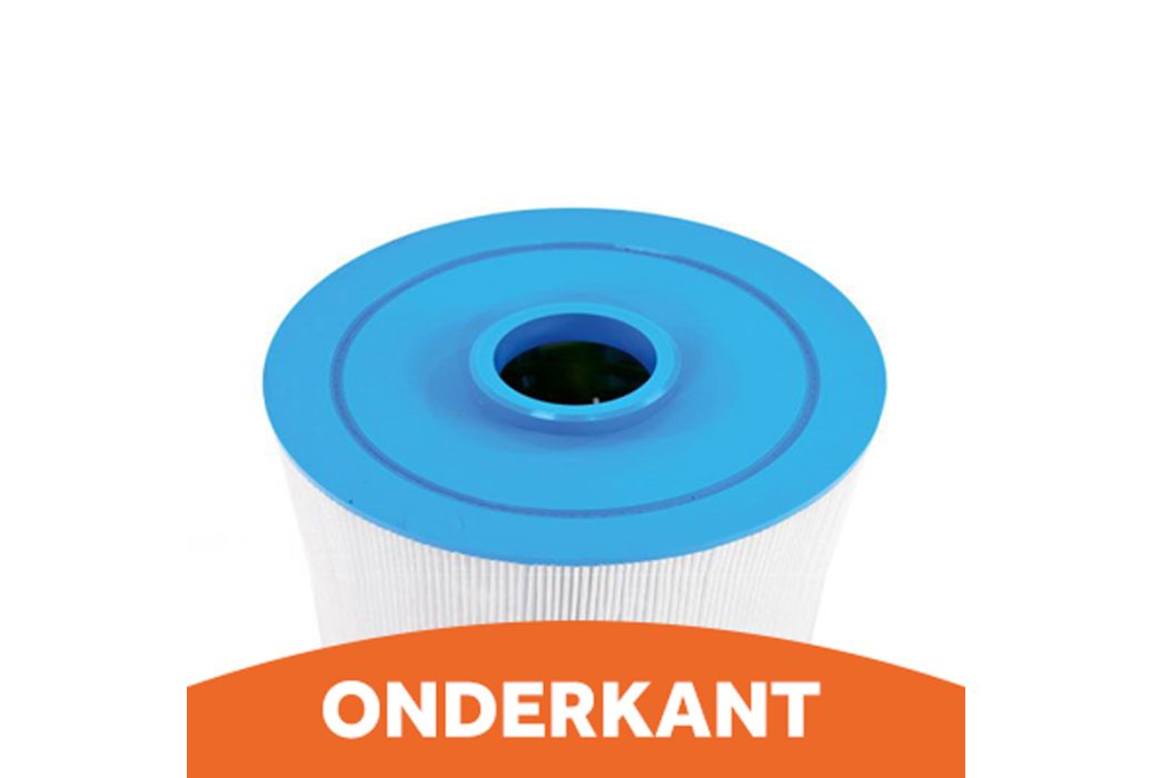 Darlly spafilter onderkant duwfitting 5cm