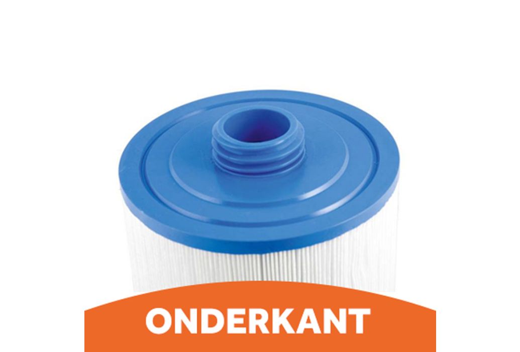 Darlly spafilter onderkant uitwendige schroefdraad grof 3,8cm