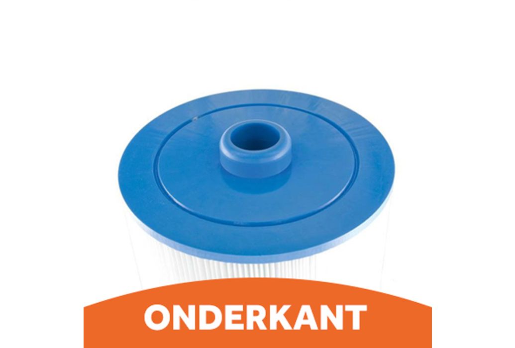 Darlly spafilter onderkant duwfitting