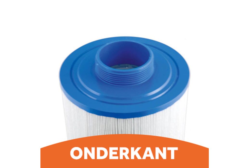 Darlly spafilter onderkant uitwendige schroefdraad fijn 5cm