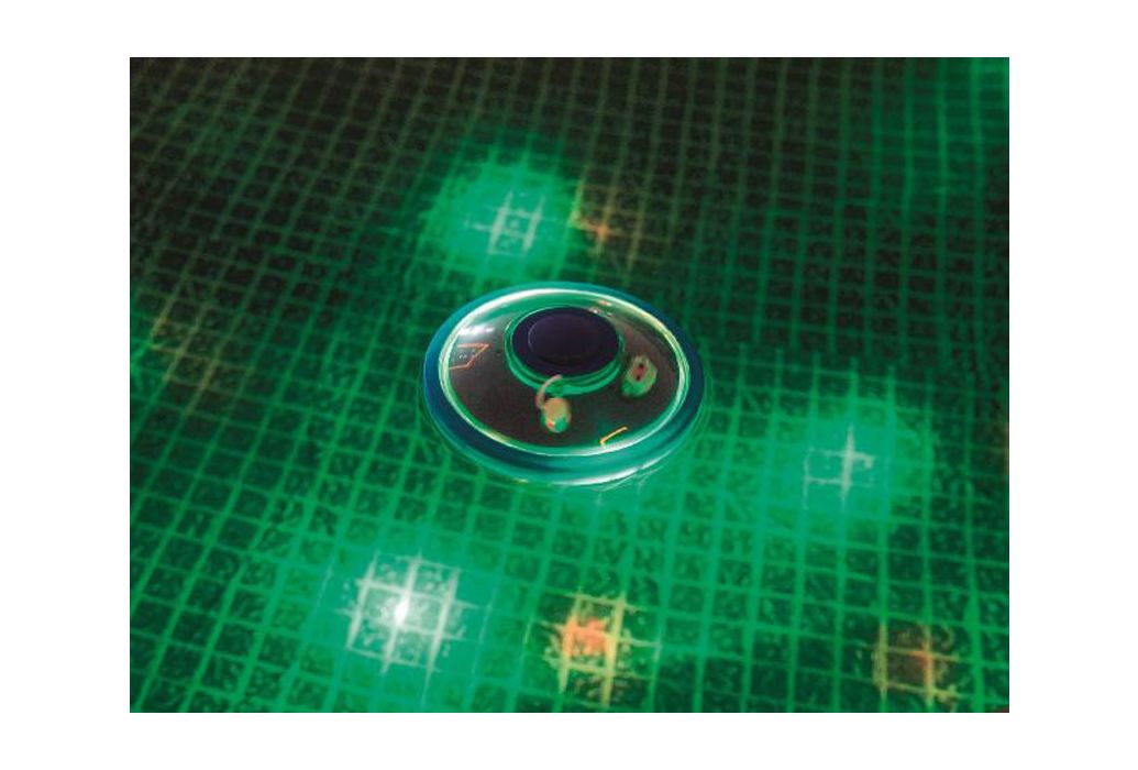Flowclear zwembadlamp LED fontein oranje-groen