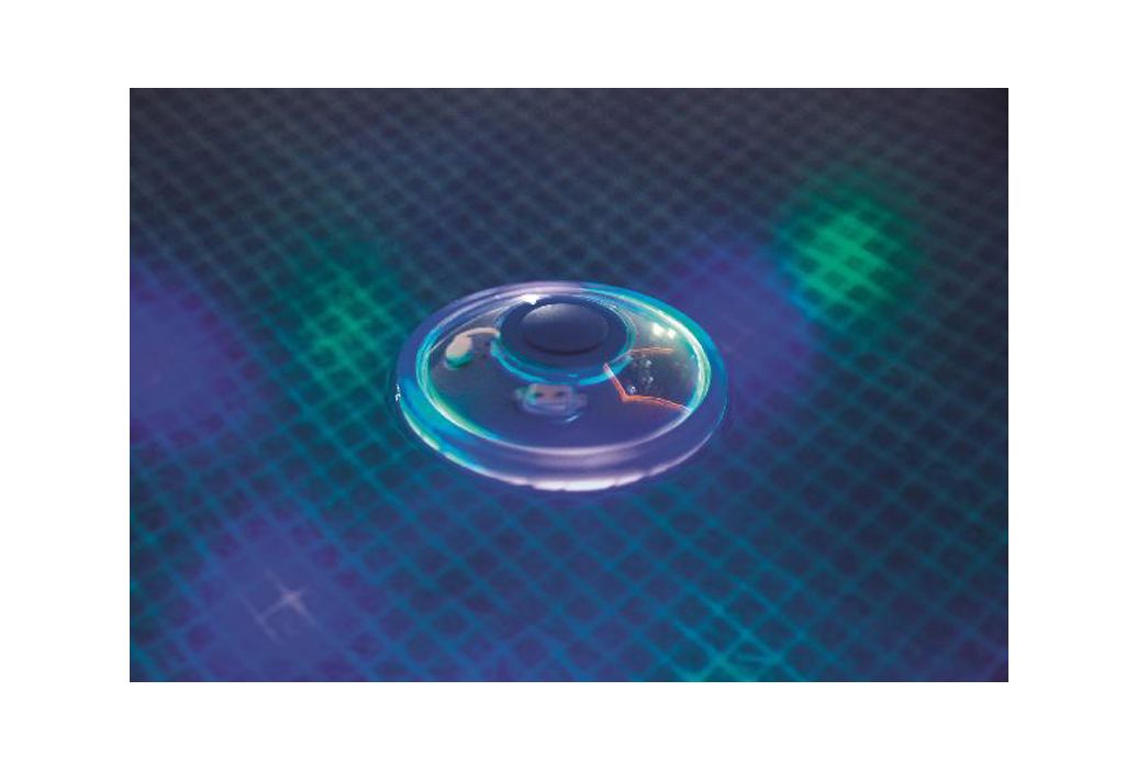 Flowclear zwembadlamp LED fontein paars-groen